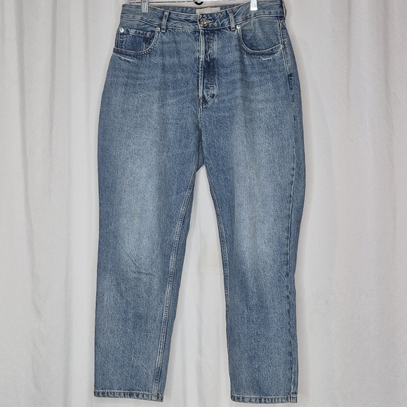 Everlane The Curvy '90s Cheeky Straight Jeans - Size 31 Crop - Picture 4 of 15